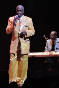 Russell Tompkins Jr., the original lead singer of The Stylistics. (Photo by Mike Morsch)
