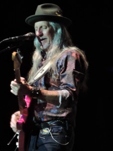 Doobies guitarist and lead singer Pat Simmons performs “Busted Down Around O’Connelly Corners” from the 1973 “The Captain and Me" album. (Photo by Mike Morsch) 