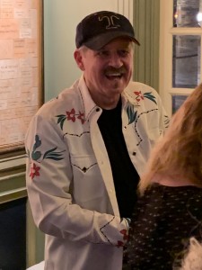 John Ford Coley greets fans after his show Feb. 22, 2019, in Sellersville, PA. (Photo by Mike Morsch)