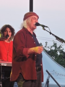 David Crosby has been indicted into the Rock and Roll Hall of Fame as a member of two bands — The Byrds and Crosby, Still & Nash. (Photo by Mike Morsch)
