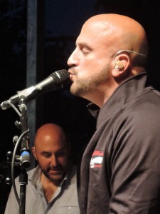 Mike DelGuidice included one of his songs, "Mona Lisa," in the setlist for this show. (Photo by Mike Morsch)